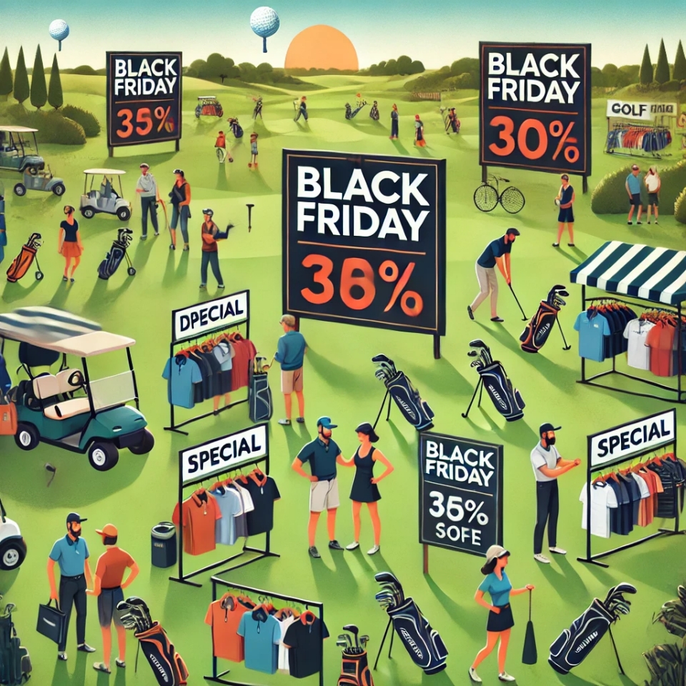 Strategie per il Black Friday e Cyber Monday 2024: Opportunità per i Campi da&nbsp;Golf.